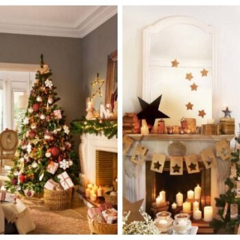 Χριστουγεννιάτικες ιδέες για να διακοσμήσετε γιορτινά το σαλόνι σας