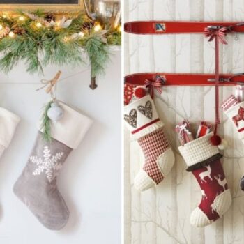 Όμορφοι και δημιουργικοί τρόποι για να κρεμάσετε τις Χριστουγεννιάτικες κάλτσες εάν δεν έχετε τζάκι